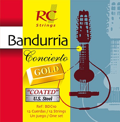 JUEGO CUERDAS BANDURRIA ROYAL CLASSICS - CONCIERTO GOLD