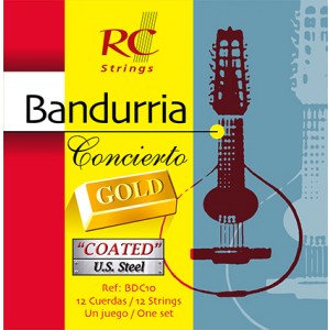 JUEGO CUERDAS BANDURRIA ROYAL CLASSICS - CONCIERTO GOLD