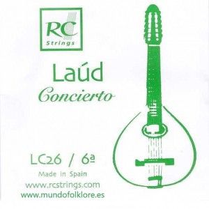CUERDAS LAUD ROYAL CLASSICS - CONCIERTO LC26 Sexta (2 uds)