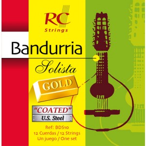 JUEGO CUERDAS BANDURRIA ROYAL CLASSICS - SOLISTA GOLD