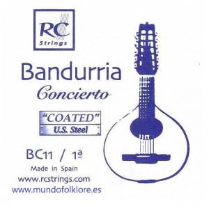 CUERDAS ROYAL CLASSICS - CONCIERTO BC11 Primera Bandurria (2 Uds)