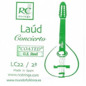 CUERDA LAUD ROYAL CLASSICS - CONCIERTO LC22 Segunda (2 uds)