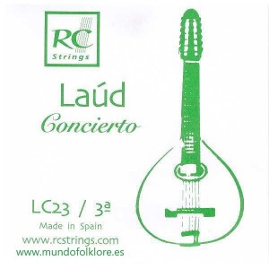 CUERDAS LAUD ROYAL CLASSICS - CONCIERTO LC23 Tercera (2 uds)