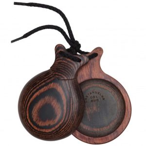 CASTAÑUELAS MADERA MARRÓN-0