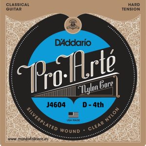 4ª CUERDA D´ADDARIO PRO ARTE J4604 - RE-0