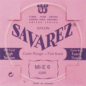 6ª CUERDA SAVAREZ 526-R Carta Roja (MI)-0