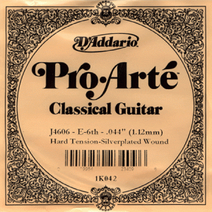 CUERDAS BANDURRIA D´ADDARIO J4606 HT - Sexta (2 Uds)-0