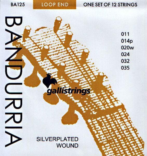 CUERDAS GALLI Cuarta bandurria (2 Uds)-0