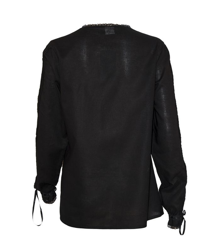 BLUSA MAÑICA NEGRA-20427