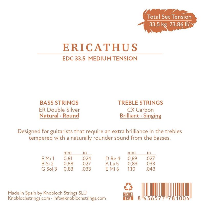 KNOBLOCH ERITHACUS CARBON CX EDC 33.5 (MT)-24208